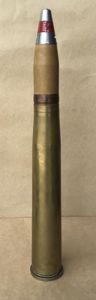 An Australian Navy 40mm Bofors Round