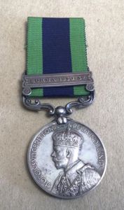 India General Service Medal 1909-35 ( Burma Military Police)