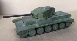 Vietnam War Australian Centurion Tank Tin Model