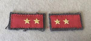 WW2 Japanese Army NCO Rank Badges