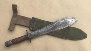 Rare Australia WW2 Pattern 1944 Machette Bayonet