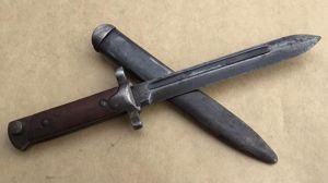 Italian WW2 Model 1938 Mannlicher-Carcano Fixed Bayonet