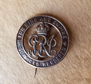 WW1 Silver War Badge - Australian Issue