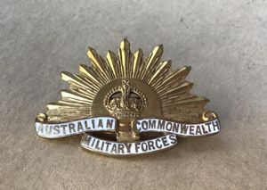 WW1-WW2 Rising Sun Sweetheart Badge