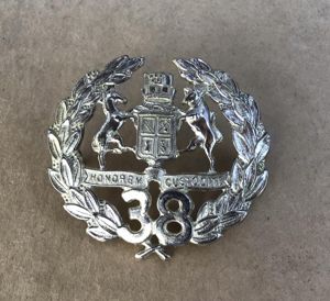 1953-60 38th Infantry Battalion Hat Badge