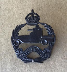 1st Australian Armoured Car Regiment Hat Badge