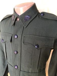 Australia WW2 Rare VDC Forrest Green Tunic