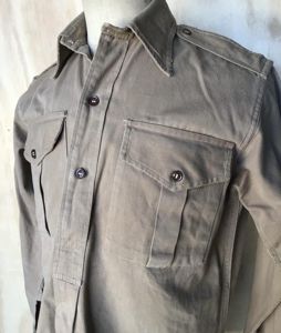 Australia WW2 Army K/D Cotton Shirt