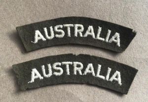 Australia WW1 Nationality Titles c1916-1917
