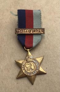 WW2 Australian Made Miniature 1939-45 Star with Battle of Britain …