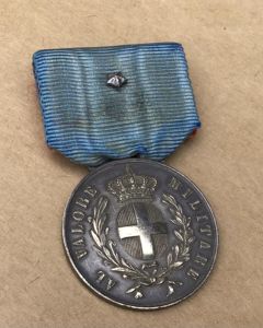 Italy, Kingdom, Al Valore Medal in Silver