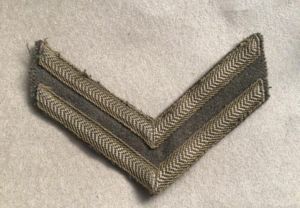 Australia WW2 Corporal Rank Cheverons