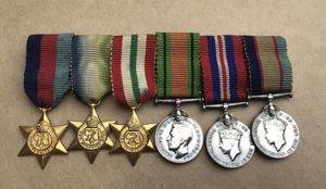 An Australian WW2 Miniature Group of Six