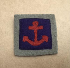 WW2 Colour Patch - Water Transport Units RAE