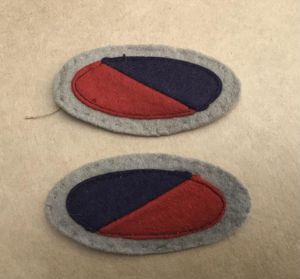 WW2 8th Division Artillery Colour Patches