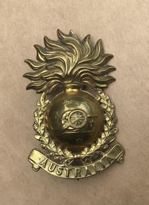 1900-1912 Australian Field Artillery Hat Badge