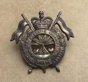 1953-60 15th Northern River Lancers Hat Badge