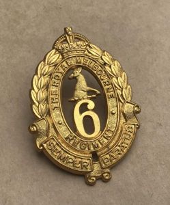 1949-53 Royal Melbourne Regt Hat Badge