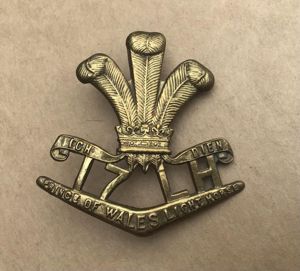 1930-42 17th Light Horse Hat Badge