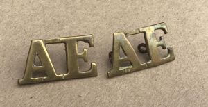 1900-1912 Australian Engineers Shoulder Titles