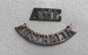 WW1 Australian Army Medical Corps Shoulder Title