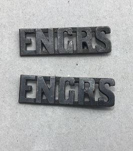 WW1 Australian Engineers Shoulder Titles