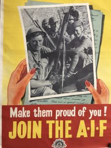 WW2 Australian Army Recruiting Poster
