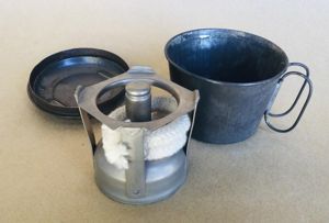 Australian WW2 Tin Cup and Field Stove
