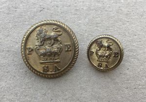 Pre-Federation Port Elliot South Australian Yacht Club Tunic Buttons