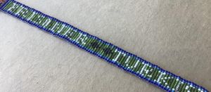 Turkish WW1 POW Beadwork Sash 1916