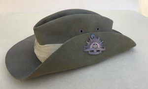Australia WW2 Army Slouch Hat 1943