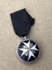 Order St John of Jerusalem Miniature Medal