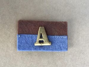Australia WW2 Miniature ANZAC 'A' Colour Patch