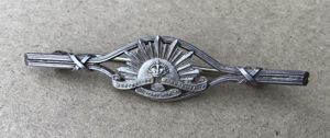 c.WW1 Sterling Silver Rising Sun Sweetheart Brooch