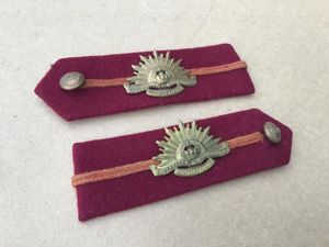 Australianc.1905-1912 Period Officers Collar Gorgettes