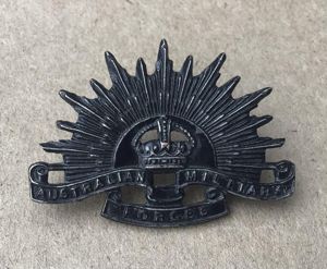1948-53 Rising Sun Cap/Collar Badge