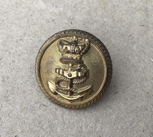 Victorian Period Royal Navy Officers Button