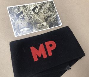 Australia WW2 Army Military Police Brassard