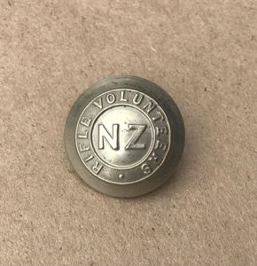 New Zealand Rifle Volunteers Button