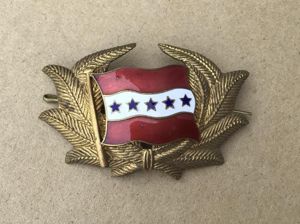 British Merchant Marine Officers Hat Badge