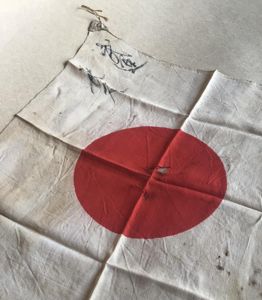 Japan WW2 Small Rising Sun Flag