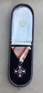 Austria, Imperial. A First War Military Merit Cross Third Class …