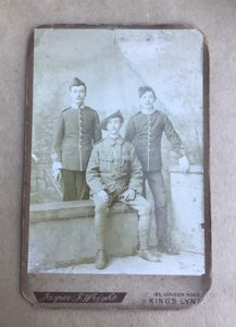 British Boer War CDV Photograph