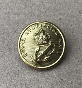 Australia WW1 RAN Large Coat Button