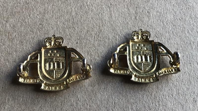 1953-60 Adelaide University Regiment Collar Badges — image 2