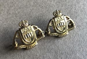 1953-60 Adelaide University Regiment Collar Badges