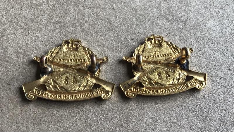 1953-60 43/48th Infantry Battalion Collar Badges — image 2