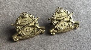 1953-60 43/48th Infantry Battalion Collar Badges