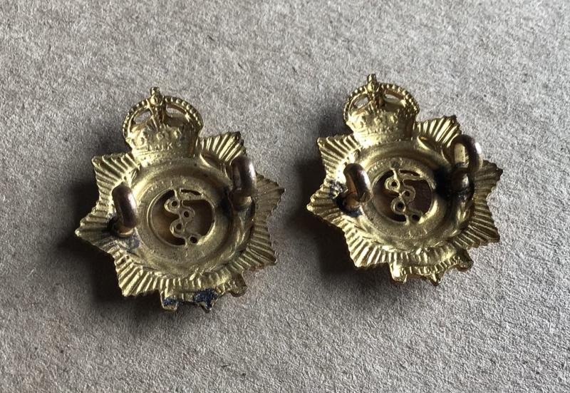 1948-53 Royal Australian Army Medical Corps Collar Badges — image 2