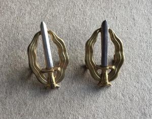 1953-60 Royal Australian Infantry Corps Collar Badges